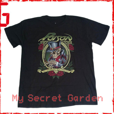 Poison - We Trust Official Fitted Jersey T Shirt ( Men L) ***READY TO SHIP from Hong Kong***